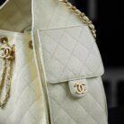 CHANEL 25 Small Handbag - Light Yellow Grained Calfskin2