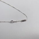 Van Cleef & Arpels Vintage Alhambra pendant 18K white gold, Chalcedony4